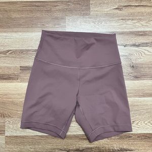 Lululemon wunder train 6 inch shorts